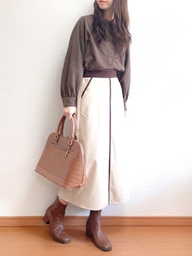 なこさん（レディース・163cm）の冬コーディネート