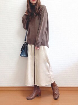 なこさん（レディース・163cm）の冬コーディネート