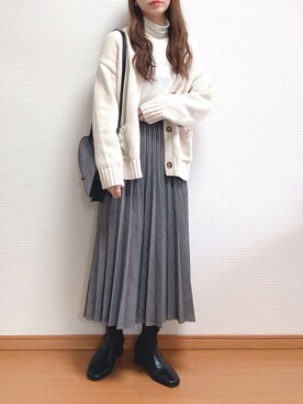 なこさん（レディース・163cm）の冬コーディネート