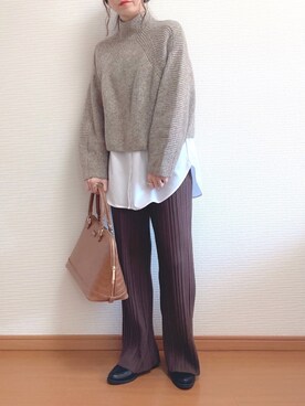 なこさん（レディース・163cm）の冬コーディネート