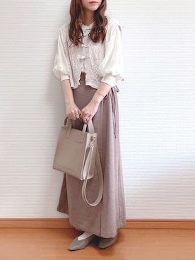 なこさん（レディース・163cm）の春コーディネート