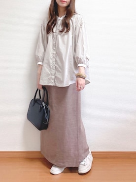 「H&M（エイチ・アンド・エム）のアイテム（スニーカー）」を使った、なこさん（レディース・163cm）の夏コーディネート
