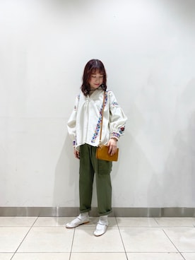 たかはしちゃんさん（レディース・158cm）の春コーディネート