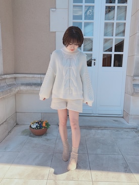 うのちゃんさん(レディース・151cm)の冬コーディネート