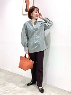 Nonoさん（レディース・159cm）の秋コーディネート