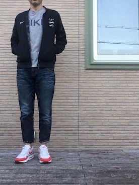 「F.C.R.B.（エフシーアールビー）のアイテム（ブルゾン）」を使った、max190さん（メンズ・170cm）の春コーディネート