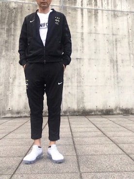 「F.C.R.B.（エフシーアールビー）のアイテム（ブルゾン）」を使った、max190さん（メンズ・170cm）の春コーディネート