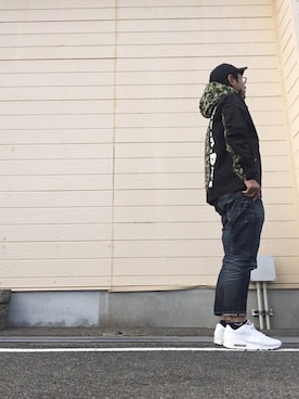 「F.C.R.B.（エフシーアールビー）のアイテム（ブルゾン）」を使った、max190さん（メンズ・170cm）の春コーディネート