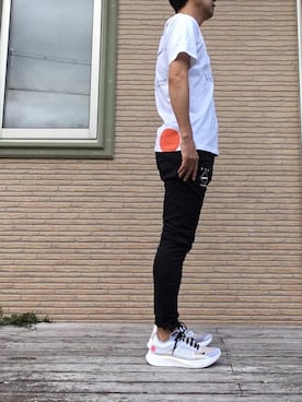「F.C.R.B.（エフシーアールビー）のアイテム（パンツ）」を使った、max190さん（メンズ・170cm）の夏コーディネート