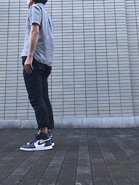 「F.C.R.B.（エフシーアールビー）のアイテム（トップス）」を使った、max190さん（メンズ・170cm）の秋コーディネート
