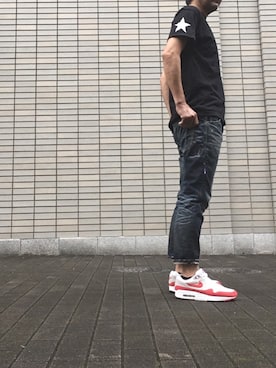 「F.C.R.B.（エフシーアールビー）のアイテム（トップス）」を使った、max190さん（メンズ・170cm）の秋コーディネート
