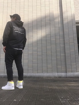 「F.C.R.B.（エフシーアールビー）のアイテム（パンツ）」を使った、max190さん（メンズ・170cm）の秋コーディネート