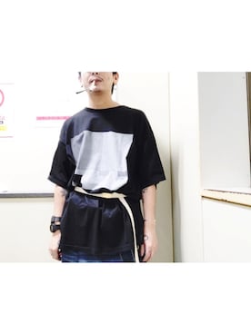「SASQUATCHfabrix.（サスクワァッチファブリックス）のアイテム」を使った、YUKIYA UENOさん（メンズ・169cm）の春コーディネート