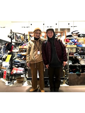 YUKIYA UENOさん（メンズ・169cm）の冬コーディネート