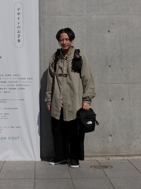 「Ralph Lauren」｜「アイテム（スラックス）」を使った、YUKIYA UENOさん（メンズ・169cm）の秋コーディネート