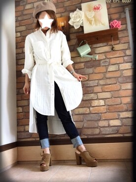 Hi_kaさん（レディース・160cm）の春コーディネート