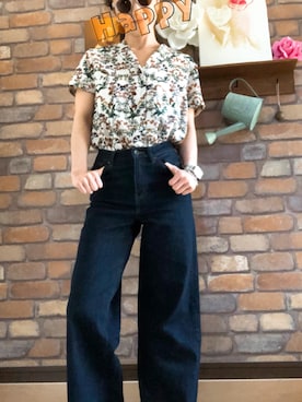 「TEVAサンダル」｜Hi_kaさん（レディース・160cm）の春コーディネート