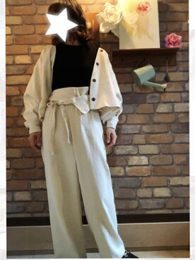 「OZOC（オゾック）のアイテム（その他シューズ）」を使った、Hi_kaさん（レディース・160cm）の冬コーディネート