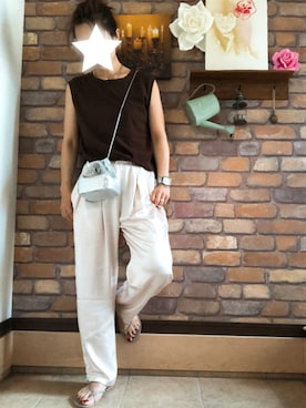 Hi_kaさん（レディース・160cm）の夏コーディネート