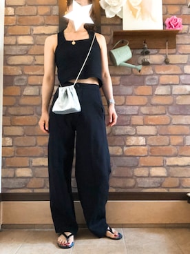 Hi_kaさん（レディース・160cm）の夏コーディネート