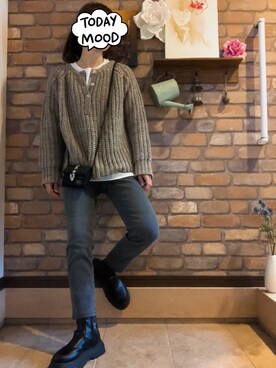 Hi_kaさん（レディース・160cm）の冬コーディネート