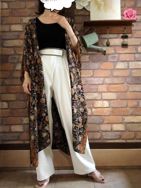 「attrayant（アティロン）のアイテム」を使った、Hi_kaさん（レディース・160cm）の春コーディネート