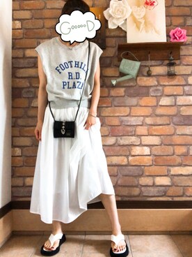 Hi_kaさん（レディース・160cm）の夏コーディネート