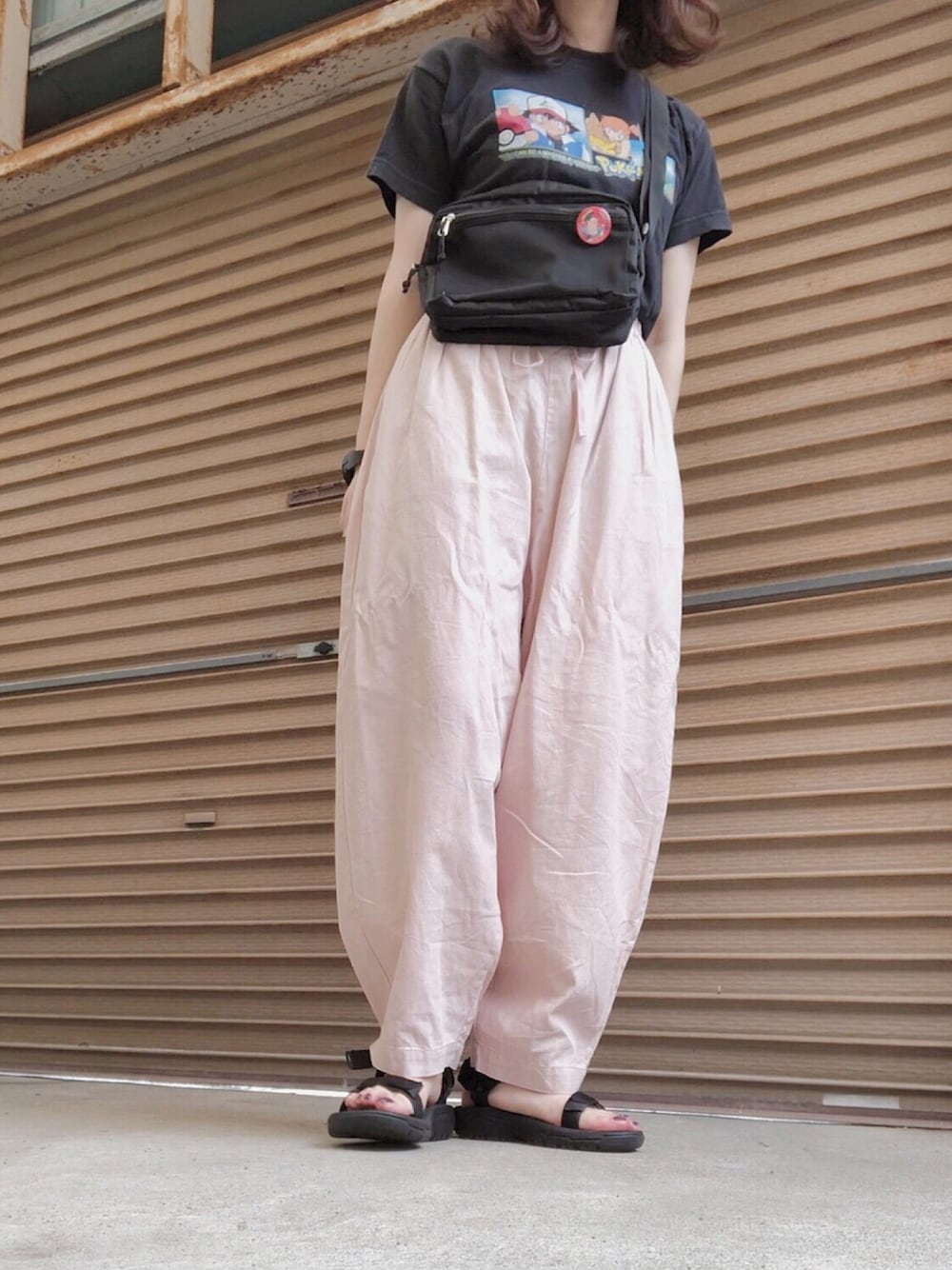 ニコアンド niko and ポケポケパンツ セール】【MODE NORM CORE】 シャカバルーンポケパンツ（カーゴ