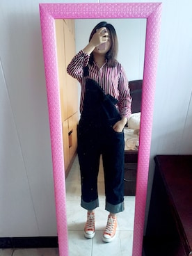 「Vero Moda（-）のアイテム」を使った、大脸猫皮儿さん（レディース・166cm）の秋コーディネート