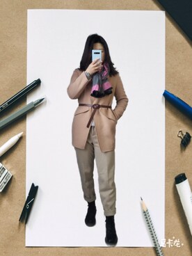 大脸猫皮儿さんのコーディネート