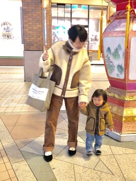 「カンフーシューズ」｜kimichan93さん（レディース・161cm）の冬コーディネート