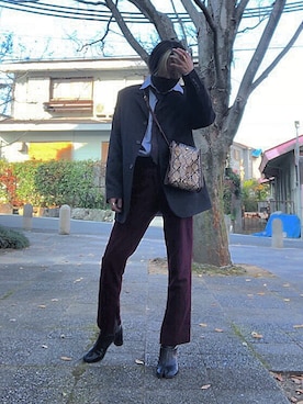 光(こう)✦さん（メンズ・170cm）の冬コーディネート