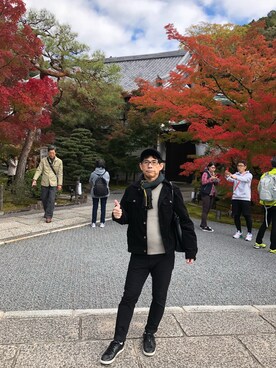 やまじゅんさん（メンズ・170cm）の冬コーディネート