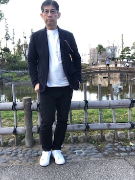 やまじゅんさん（メンズ・170cm）の春コーディネート