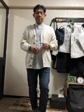 やまじゅんさん（メンズ・170cm）の春コーディネート