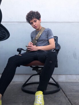 「fannypack」｜burryさん（レディース・160cm）の春コーディネート