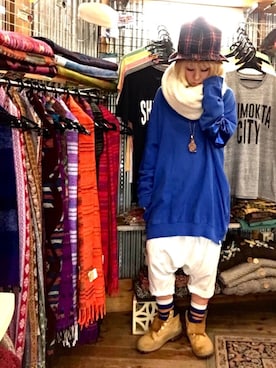 「アイテム（ソックス/靴下）」を使った、いけだめぐみさん（レディース・155cm・30代）の春コーディネート