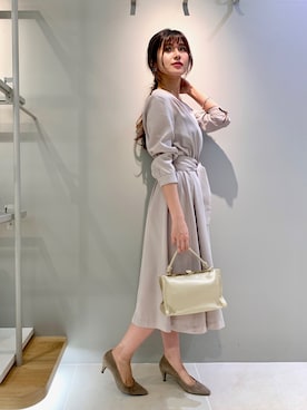 はしもとまゆさん（レディース・155cm）の春コーディネート