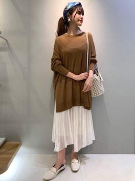 はしもとまゆさん(レディース・155cm)の春コーディネート