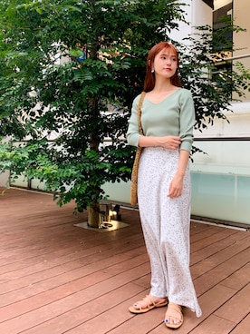 はしもとまゆさんのコーディネート