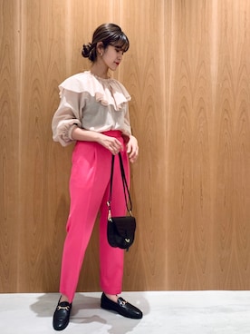 はしもとまゆさん(レディース・155cm)の春コーディネート