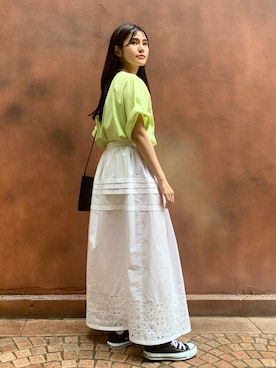 はしもとまゆさん（レディース・155cm）の春コーディネート