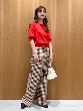 はしもとまゆさん（レディース・155cm）の春コーディネート