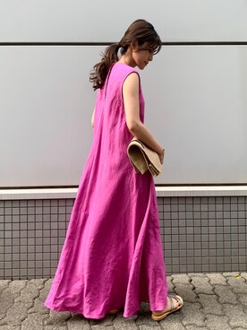 はしもとまゆさん（レディース・155cm）の春コーディネート