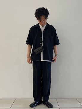 「GEAR3（ギアスリー）のアイテム」を使った、内田貴行さん（メンズ・174cm）の春コーディネート