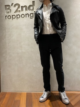 「H.I.P. by SOLIDO（エイチアイピーバイソリード）のアイテム」を使った、_さん（メンズ・175cm）の秋コーディネート