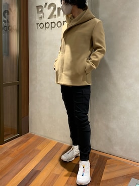 junhashimoto（ジュンハシモト）別注 SHORT WRAP COAT/ショートラップ