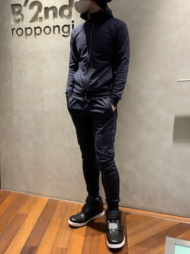 「junhashimoto（ジュンハシモト）のアイテム（トップス）」を使った、_さん（メンズ・175cm）の秋コーディネート