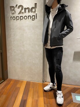 「B'2nd（ビーセカンド）のアイテム」を使った、_さん（メンズ・175cm）の秋コーディネート