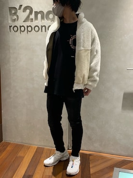 「MARBLES（マーブルズ）のアイテム」を使った、_さん（メンズ・175cm）の秋コーディネート